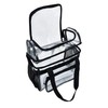 BORMELUN Clear Lunch Bag women Heavy-Duty Tote, Handle Shoulder for
