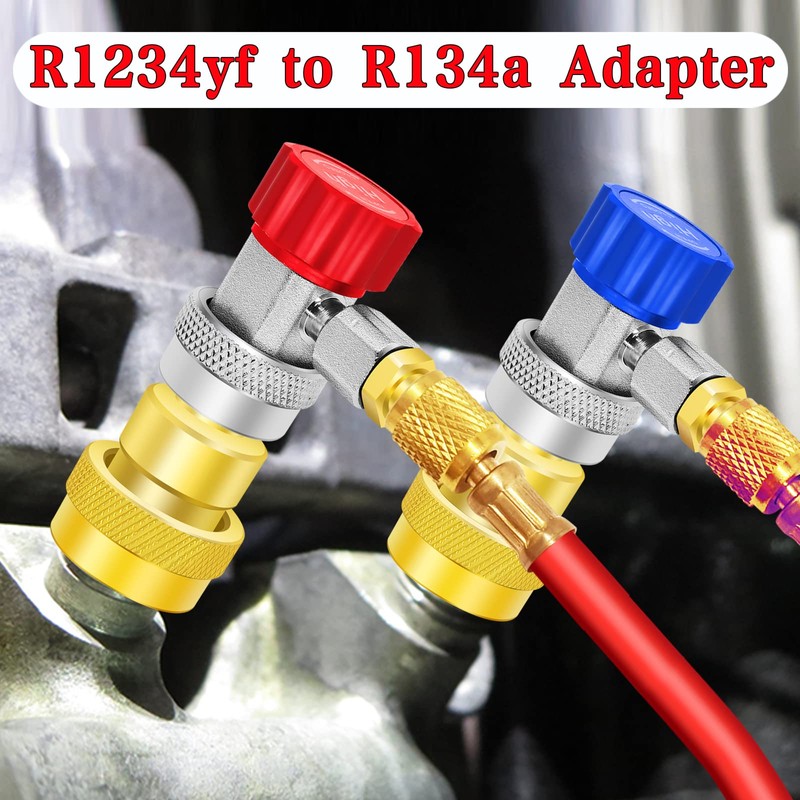 Boltigen R1234yf to R134a Aadapter, R1234yf to R134a Conversion Adapters,