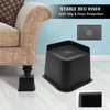 MYMULIKE Bed Risers 4 inch,6 inch, 8 inch, Oversized Furniture