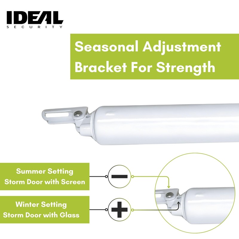Ideal Security Model 1730 Heavy Duty Pneumatic Screen and Storm
