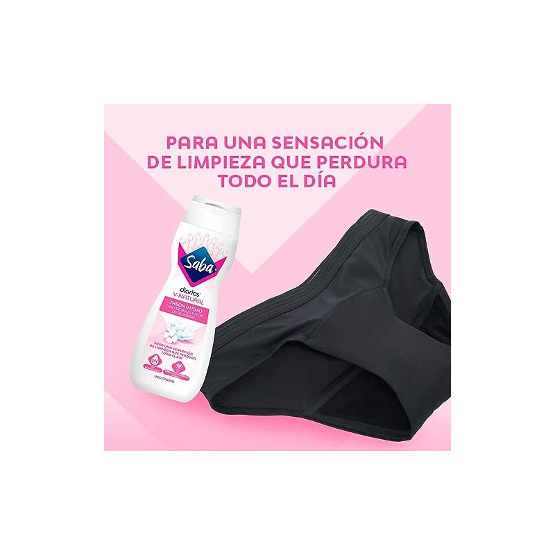 SABA Jabon Íntimo V-Natural 200 ml