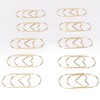 Paper Clips Prevent Slip Rust Proof Love Heart Shaped Decorative