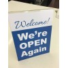NO MASK NO ENTRY 8.5x11 Store Re-Opening Signs Kit (ALL