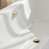 KAPHOME Tip-Toe Tub Trim Set with Two-Hole Overflow Faceplate,Replacement Bath