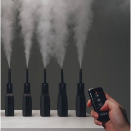 SmokeNINJA Magic Remote – Handheld Remote Control for Pairing Up to 10 SmokeNINJA Fog Machines for Cinematic Photography and Video Production