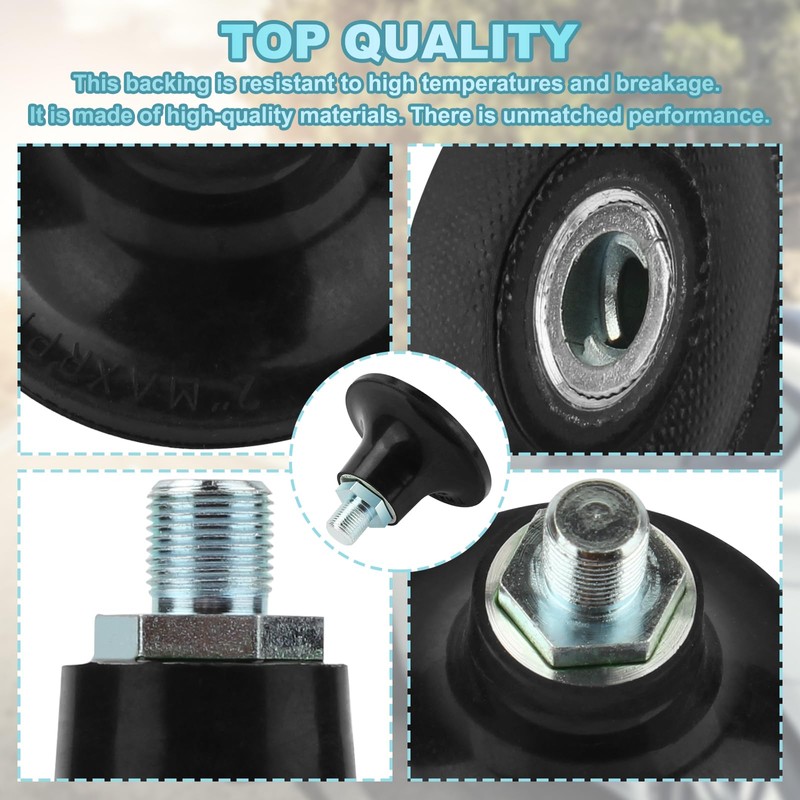 Aulpq 49-36-0800 Fits for Milwau-kee 2438-20 M12 Polisher 2" Backing