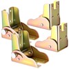 4 Pcs Self Locking Foldable Hinges, Self Locking Hinge Extension