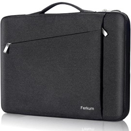 Ferkurn Laptop PC Sleeve Case For 13-/13.3-/13.5-/13.6-inch Laptops, Compatible With Various Laptop Models, Black