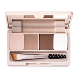 bidol Magic Eyebrow Powder, 02 Pink Brown, 0.1 oz (3.8 g), Eyebrow Powder, Beautiful Eyebrows, Easy to Clean, Pink