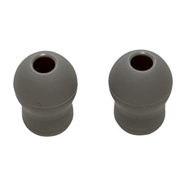 Spirit Soft Eartips (Large) P-218S-L (Gray) 2 Kari Matsukichi Medical Instrument 24-3614-04
