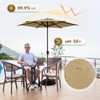 Abba Patio 7.5FT Lyon Outdoor Patio Umbrella Outdoor Table Umbrella