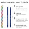 Coloured Eyeliner Liquid Eyeliner, Matte Eyeliner Pencil, All Day Long-Lasting