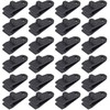Jiozermi 24 Pcs Tarp Clips, Heavy Duty Lock Grip, Reusable