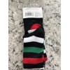 Holiday Style Light Up Knee High Santa Socks
