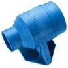 2-1/2" to 4" Mountable Dust Hose Coupler - Reinforced ABS