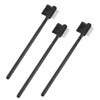 FOMIYES 3pcs Double-ended Eyebrow Brush Wooden Handle Eyelash Mascara Wands