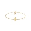 Elli Anklet Women's Anklet Pineapple Tropical in 925 Sterling Silver