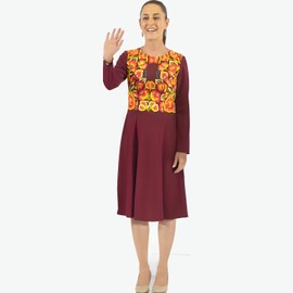 Wet Paint H38274 Claudia Sheinbaum President of Mexico Cardboard Cutout Standee Standup