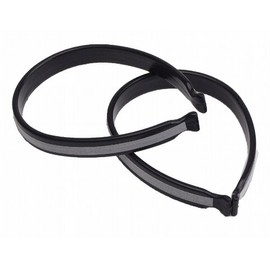 Captain Stag Y-4697 Offle Trouser Clip with Reflective, Set of 2, Black