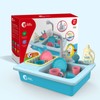 CUTE STONE Color Changing Kitchen Sink Toys Heat Sensitive Electric