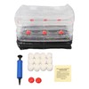 Tnfeeon Versatile Inflatable Mushroom Growing Kit, Portable Monotub Set with