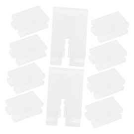 GRIRIW 10pcs Radiator Bracket Covers Durable Vibration Inserts for Easy Installation and Optimal Heat Distribution Modern Homes