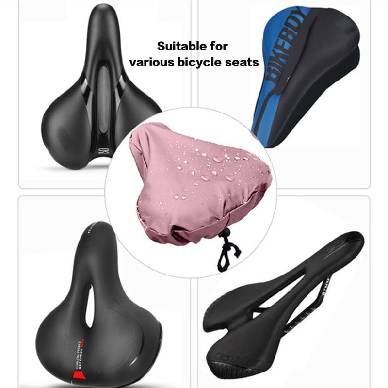 TSUOUKL 1 x Saddle Protector Waterproof Bicycle Elastic Waterproof Bicycle