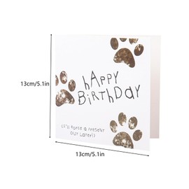 Birthday Card from The Dogs, Funny Happy Birthday Card for Husband, Wife, Dog Lovers, Dog Owners, Boyfriend, Girlfriend, Dad, Mum, Son, Daughter, Him or Her