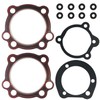 BIGLKNM Top End Gasket Kit Compatible with Harley-Davidson EVO Big