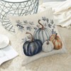 CXMEIFLY Fall Pillow Covers 18x18 Inch Set of 2 Navy