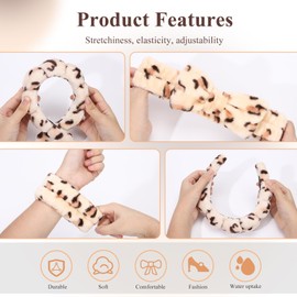 ATROCH Headbands for Women, Headband for Washing Face, Spa Headband, Skincare Headband, Makeup Headband, Bubble Headband, Skin care Headband, Face Wash Headband