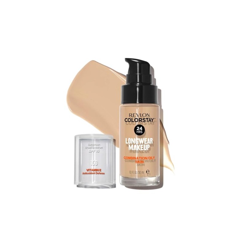 Revlon ColorStay Maquillaje con SoftFlex Oily Skin Buff, 150 Buff,