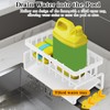 Sink Caddy Kitchen Sink Organizer, Kitchen Storage Organization with Removable