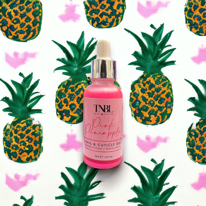 TNBL Pink Pineapple 30ml Nail & Cuticle Oil Dropper -