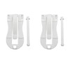NentMent 2 Pack Cuttlebone Holder for Birds Cage with Perches