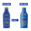Nivea Loción solar hidratante SPF 50 | 4.2 fl oz
