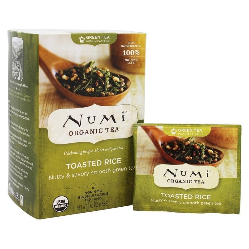 Numi Teas Tea Rice Green, 18 ct