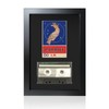 Cassette Tape and Case Display Frame with EVA Foam Lining