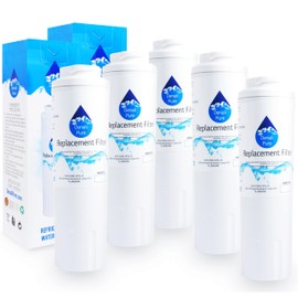 5-Pack Replacement for KitchenAid KBRA20ELBL01 Refrigerator Water Filter - Compatible with KitchenAid 4396395 Fridge Water Filter Cartridge