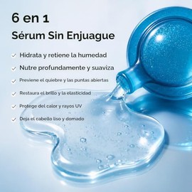 MAREE Suero Capilar Para Cabello Crespado Y Dañado - Cápsulas De Aceite Hidratante Y Estilizado De Queratina Con Aceite De Aguacate, Jojoba Y Argán - 