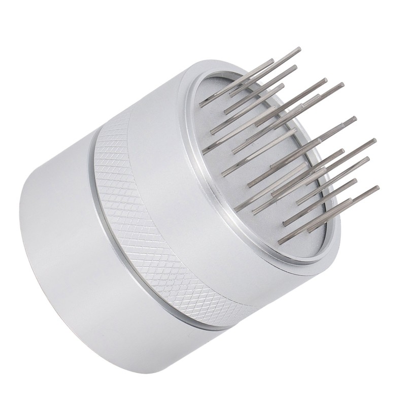 Coffee Needle Distributor with Base Effective Dispersion Rust Resistant Stainless