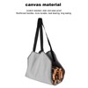 Large Canvas Firewood Carrier Log Bag Indoor Fireplace Log Carrier