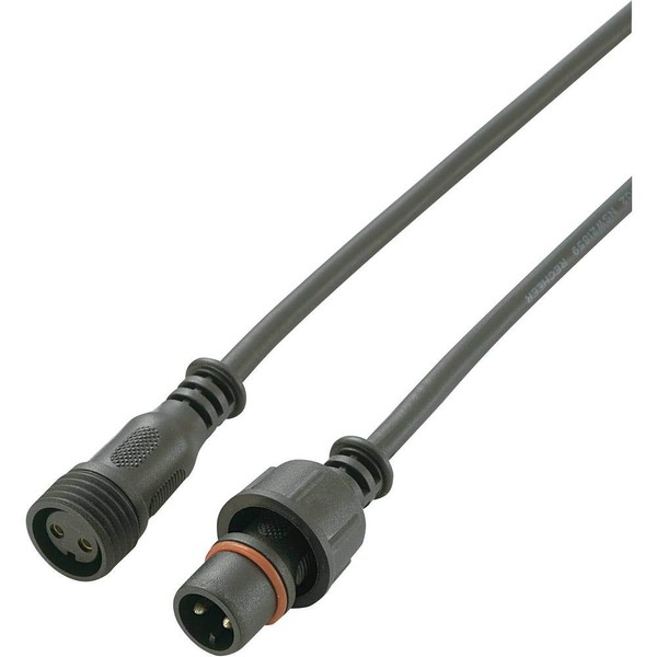 TRU Components 1572446 Round Plug Assembled Plug, Straight, Female, Straight