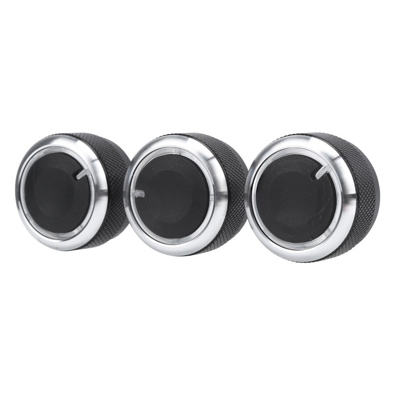 3PCS Car Air Condition Switch Thermal Controller Knob Replacement for