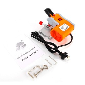 Mini Bench Cut Off Saw, Mini Benchtop Cutoff Miter Saw, 110V Mini Bench Cut-off Saw Set for Cutting Metal/Wood/Plastic, 1/2 Cutting Depth, 0-45 Degree Miter (1/2" Cutting Depth)