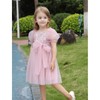 Tutu.kk Toddler Tutu Dress Little Girls Short Sleeve Fluffy Tulle