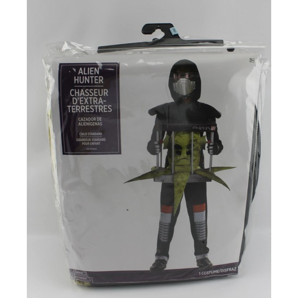 Alien Hunter Kids Standard up to Size 10 Halloween Costume