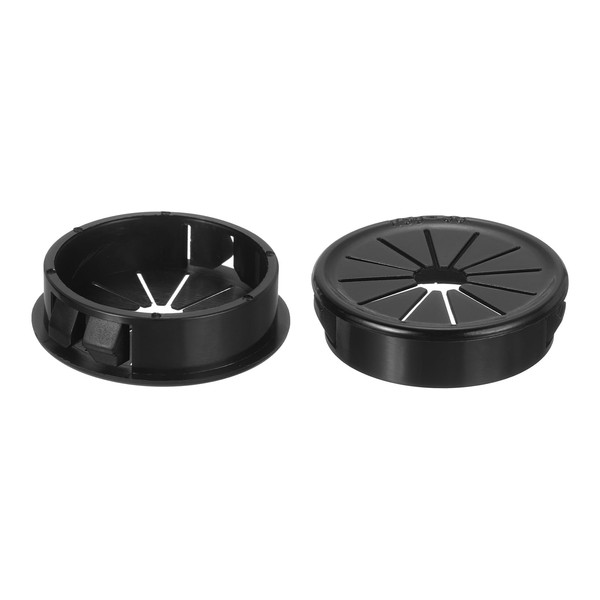 uxcell 5Pcs Cable Grommets, Snap Bushing Grommet for Holes with