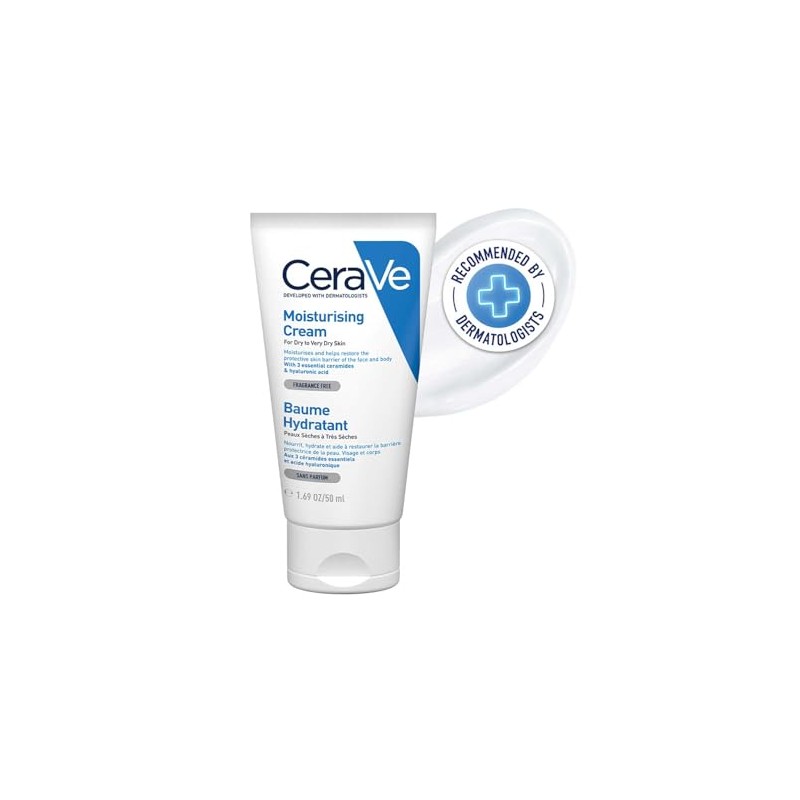Cerave Crema Hidratante Hasta Por Horas Uso Diario Rostro Cuerpo