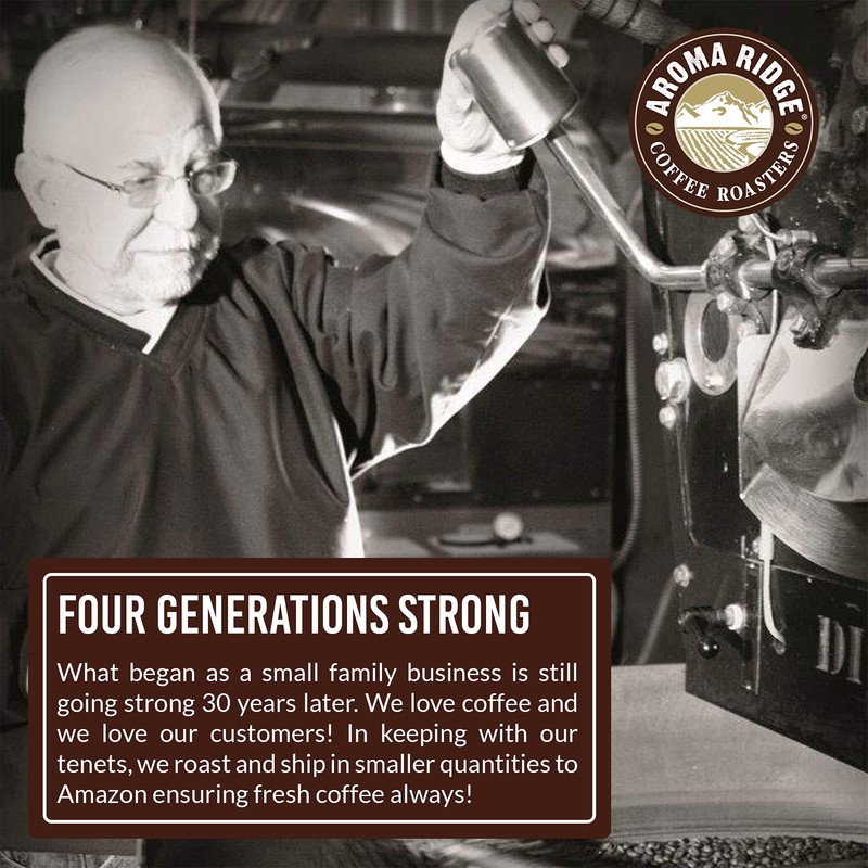 Colombian "Supremo" Decaf Coffee by Aroma Ridge, Swiss Water Processced,